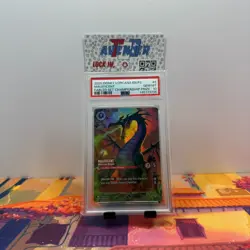 Maleficent - Monstrous Dragon (Store Set Championship) PSA 10 Lorcana Prize Card - Image 1