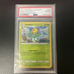 Sunflora (Prerelease) [STAFF] SWSH269 SWSH: Sword & Shield Promo Cards Psa 8 - Image 1