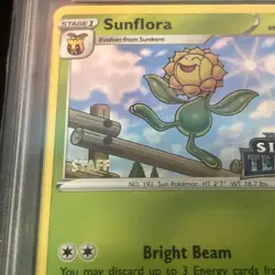 Sunflora (Prerelease) [STAFF] SWSH269 SWSH: Sword & Shield Promo Cards Psa 8 - Image 2