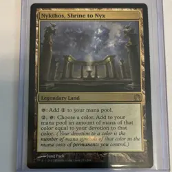 Nykthos Shrine to Nyx The List Reprints Land Rare Regular English - Image 3