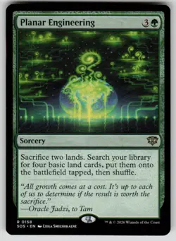 Planar Engineering Rare Secrets of Strixhaven 158 MTG Near Mint 2026 - Image 1