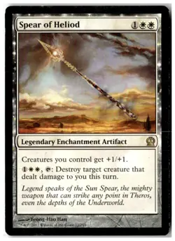 MTG Spear of Heliod - Theros Moderately Played English - Image 1