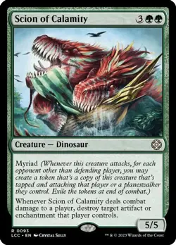 MTG Lost Caverns of Ixalan Commander - Scion of Calamity - Image 1