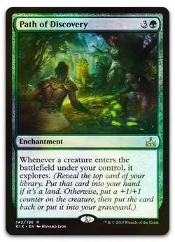 Path of Discovery #142 (Foil) (NM) Rivals of Ixalan RIX Magic MTG - Image 1