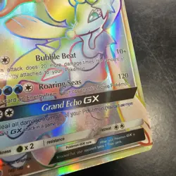 Primarina GX 149/145 GUARDIANS RISING HOLO Rainbow Secret Rare Pokemon Card - Image 2