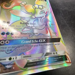 Primarina GX 149/145 GUARDIANS RISING HOLO Rainbow Secret Rare Pokemon Card - Image 3