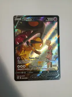 Pokemon Mawile V Ultra Rare Holo TG17 Silver Tempest Trainer Gallery Card - Image 1