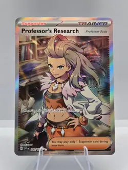 Professor's Research (Professor Sada) 240/198 Scarlet & Violet Pokemon NM - Image 1