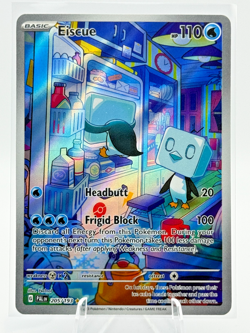 Pokemon TCG: Eiscue 205/193 Illustration Rare -Paldea Evolved - Image 1