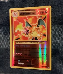 2016 Pokemon XY Evolutions Charizard Reverse Holo #11/108 - Image 1