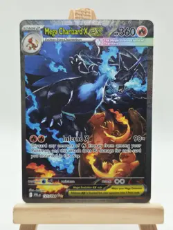 Pokemon TCG Mega Charizard X ex 125/094 Phantasmal Flames Holo SIR - Image 1