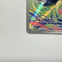 Pokemon TCG Bulbasaur Illustration Rare Full Art Holo 133/132 Me01 2025 80 HP - Image 5