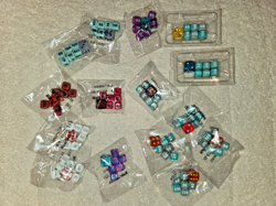 Pokemon TCG Mixed Damage Counter Dice (SET OF 15) - Image 1