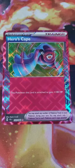 Pokemon TCG Hero's Cape Temporal Forces Ace Spec 152/162 Near Mint - Image 1
