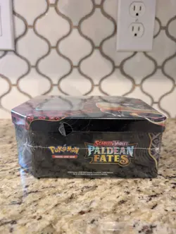 Pokemon TCG Sealed Charizard Paldean Fates Tin - Image 5