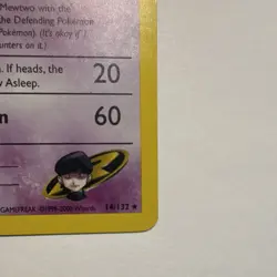 Pokemon TCG Gym Challenge Rocket’s Mewtwo 14/132 Holo 70 HP - Image 5