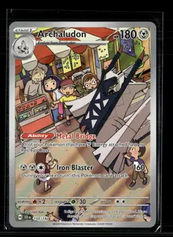 Pokemon 2024 Stellar Crown Archaludon #155/142 - Image 1