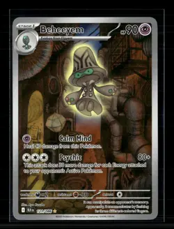 Pokemon 2025 Scarlet & Violet Black Bolt Beheeyem #121/86 - Image 1