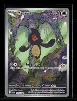 Pokemon 2025 Scarlet & Violet White Flare Yamask #122/86 - Image 1