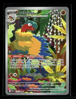 Pokemon 2025 Scarlet & Violet White Flare Archeops #132/86 - Image 1