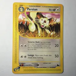 Persian 42/144 Skyridge Non-Holo Pokemon TCG - Image 1