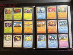 Pokemon Scarlet & Violet 151 Complete English 1-165 Set + Binder + Energies NM - Image 5