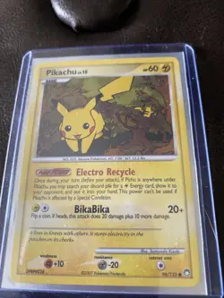 Pikachu 94/123 Pokemon — Mysterious Treasures 2007 — LP - Image 1