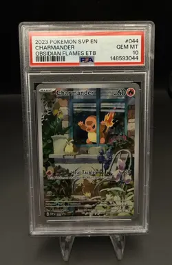 Pokemon PSA 10 2023 Charmander #044 English Holo Sv: Scarlet & Violet Promo TCG - Image 1