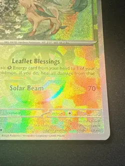 Pokemon Leafeon 120HP Rare Masterball Pattern Sv: Prismatic Evolutions 005/131 - Image 3