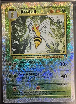 Wizards of the Coast Beedrill 20/110 Legendary Collection Reverse Holo Rare 2002 - Image 1