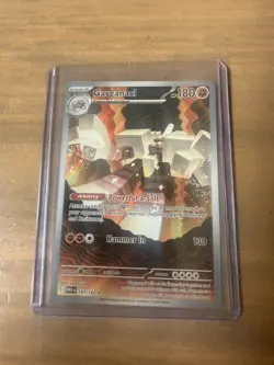 Pokemon TCG Mega Evolution Garganacl 147/132 Illustration Rare Near Mint - Image 1