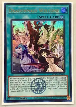 Yugioh! Dragonmaid Welcome - BLMM-EN066 - Ultra Rare - 1st Edition Near Mint, En - Image 1