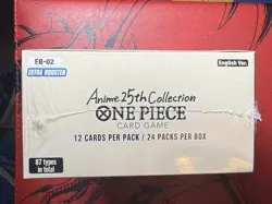 One Piece Card Game Extra Booster Anime 25th Collection EB02 English Ver - NEW - Image 4