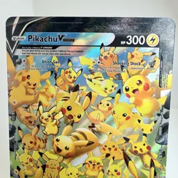 JUMBO Pikachu V Union Card SWSH141 Promo Pokemon Celebrations 25th *SEE DESC* - Image 2