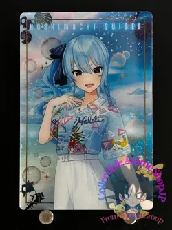 Hoshimachi Suisei Hololive Wafer Card Japanese Collection Bandai VTuber JAPAN C - Image 1