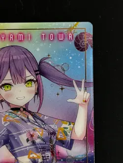 Tokoyami Towa TMT Hololive Wafer Card Japanese Collection Bandai VTuber JAPAN A - Image 2