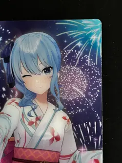 Hoshimachi Suisei Hololive Wafer Card Japanese Collection Bandai VTuber JAPAN B - Image 2