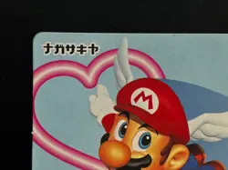 Mario Super Mario Bros 64 Card Japanese Nagasakiya Nintendo JAPAN Game C - Image 2