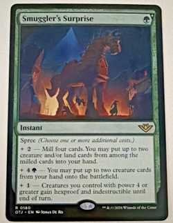 Smuggler’s Surprise OTJ #0180 MTG Near Mint Magic The Gathering - Image 1