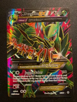 M Sceptile EX Full Art 85/98 XY Ancient Origins Pokemon English Mega LP - Image 1