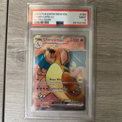 Pokemon 151 Charizard ex 183/165 Full Art PSA 9 🔥 - Image 1