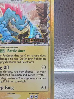 Feraligatr Delta Species 2/101 Dragon Frontiers Reverse Holo Pokemon Stamped - Image 4