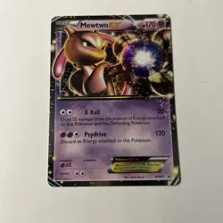 MEWTWO EX 2012 POKEMON BLACK & WHITE BLACK STAR PROMO HOLO BW45 Q1048 - Image 1