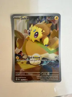 Joltik 196/182 Sv04: Paradox Rift Holo Illustration Rare Pokemon TCG - Image 1