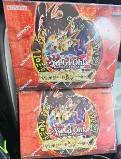 Yugioh Retro Pack 2 Unlimited Box RP02 Sealed in Hand Lot Of 2 - Image 1
