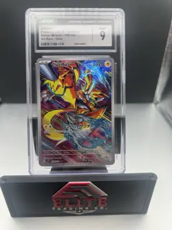 🔥🔥Zeraora Pokemon (2024) Holo Stellar Miracle 109/102 Art Rare - CGC Mint 9🔥 - Image 3