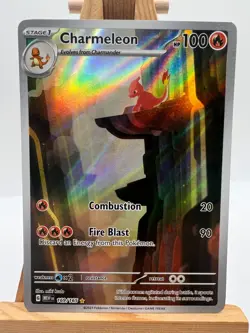 Pokemon TCG - S&V 151 - 169/165 Charmeleon - Illustration Rare - NM/M - Image 1