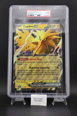 2023 POKEMON SVP EN-SV BLACK STAR PROMO ZAPDOS EX BOX #049 JUMBO PSA 10 POP 48 - Image 1