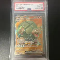 Golem ex 189/165 PSA 10 Pokemon SV: 151 Ultra Rare - Image 1
