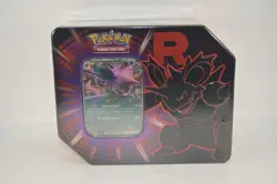 Pokemon TCG: Destined Rivals Team Rocket Tin Nidoking--Brand New Sealed - Image 1